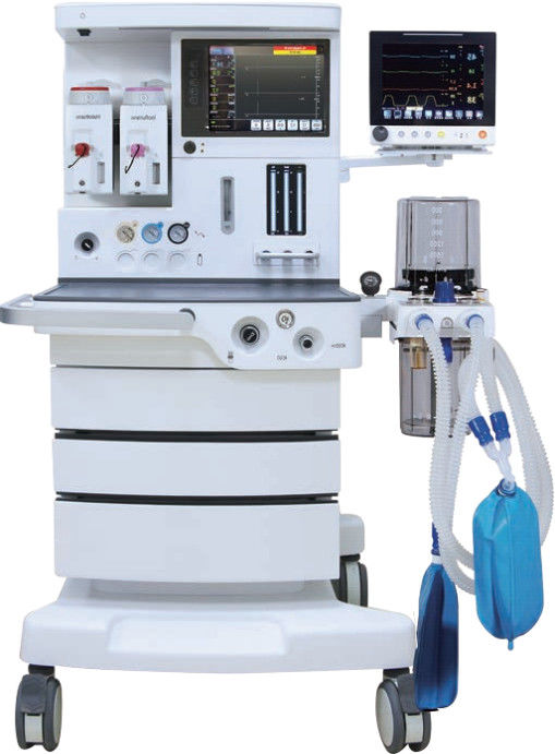 Mesin Ventilator Pernapasan Layar Sentuh LCD TFT 15” untuk Pengukuran ETCO2 yang Tepat